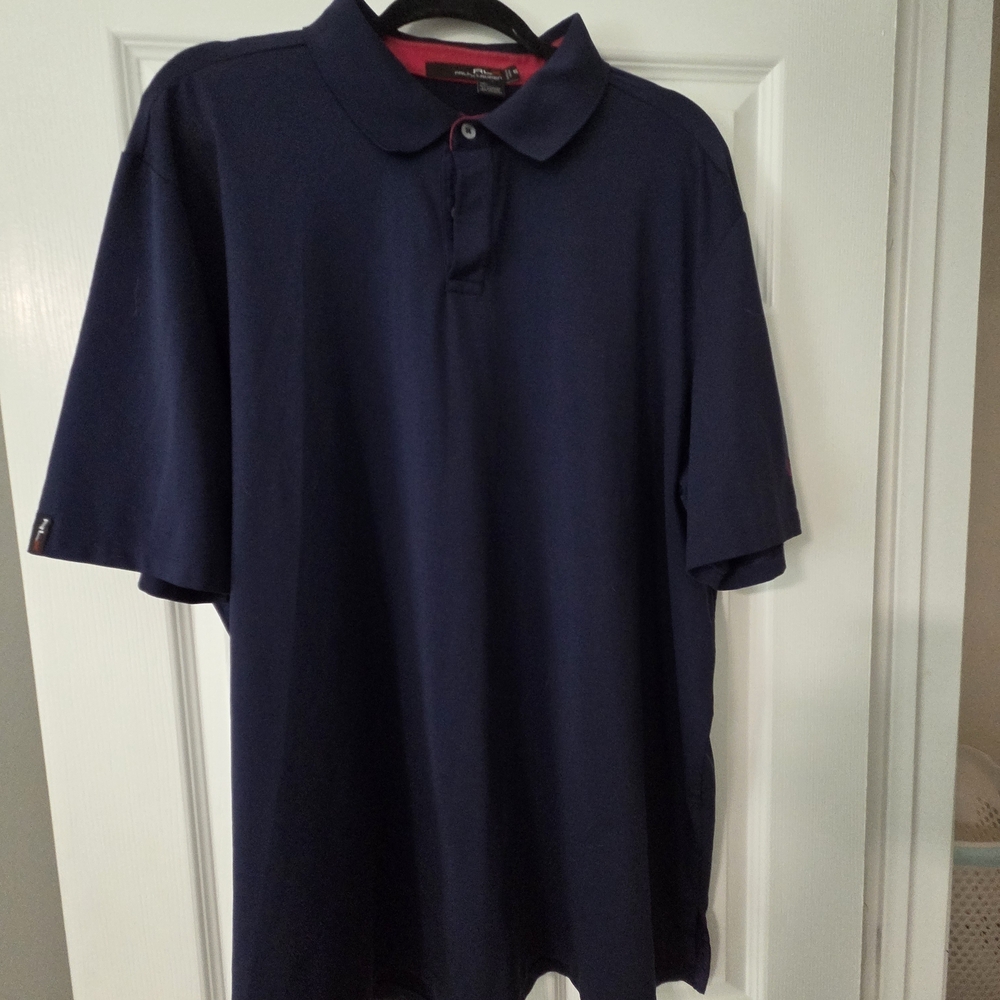RLX Ralph Lauren Dark Blue Polo Shirt